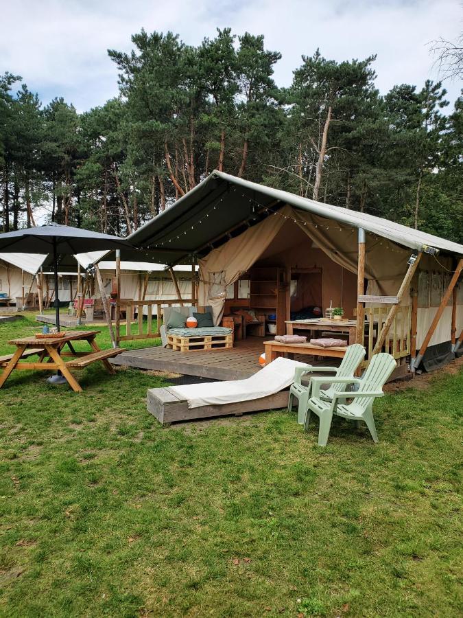 Vakantiepark De Bergen Wanroij - Safaritent Exterior foto
